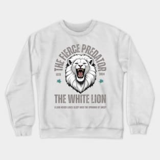 White Lion Crewneck Sweatshirt